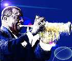 Click to load Louis Armstrong painting - 18k
