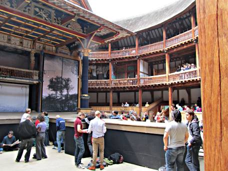 Image of Globe stage for All's Well 2011